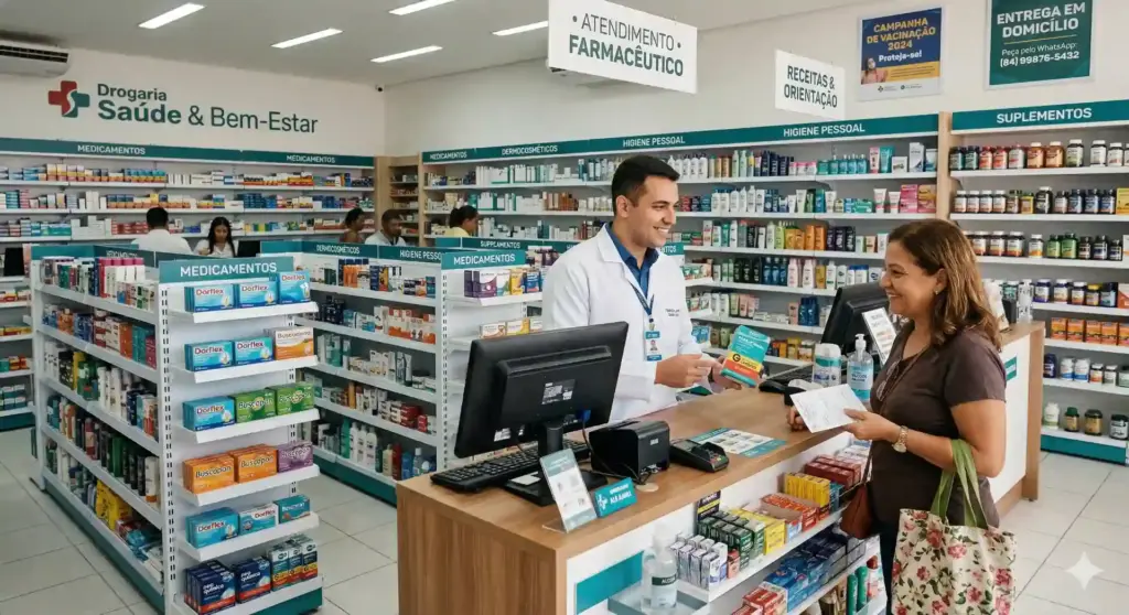 Lei autoriza farmácias no interior de supermercados em todo o Brasil