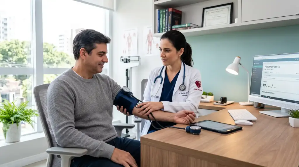 Conheça o CID-11 BA00, código para hipertensão arterial essencial. Diferenças em relação ao I10, subcategorias, fatores de risco e uso correto em laudos clínicos.